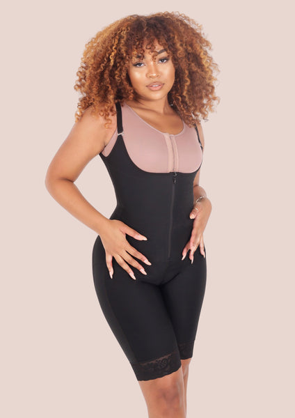 Comfy Breathable Everyday Faja Shaper - Strapless - Curvy Mania